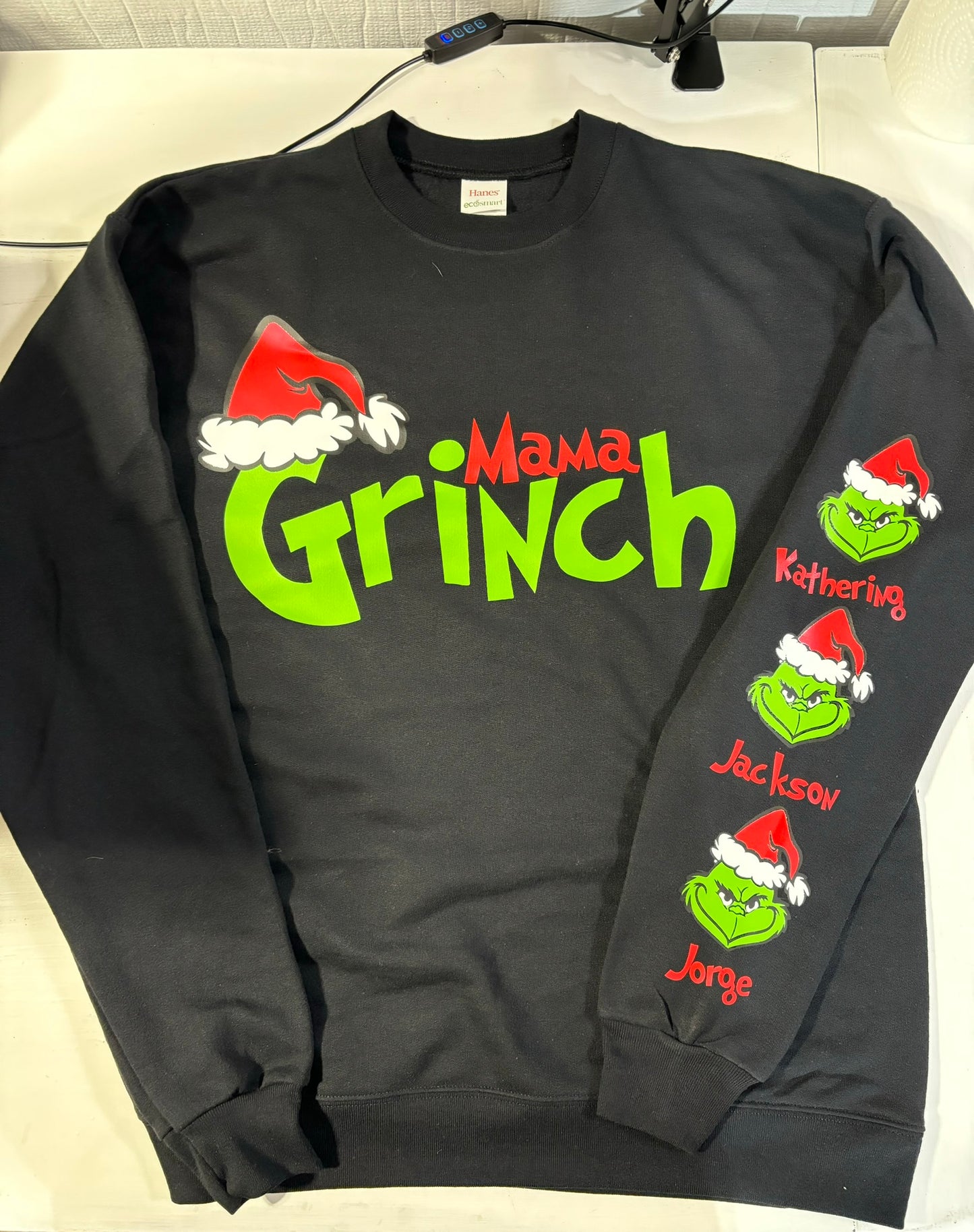 Mama Grinch PERSONALIZED Sweatshirt