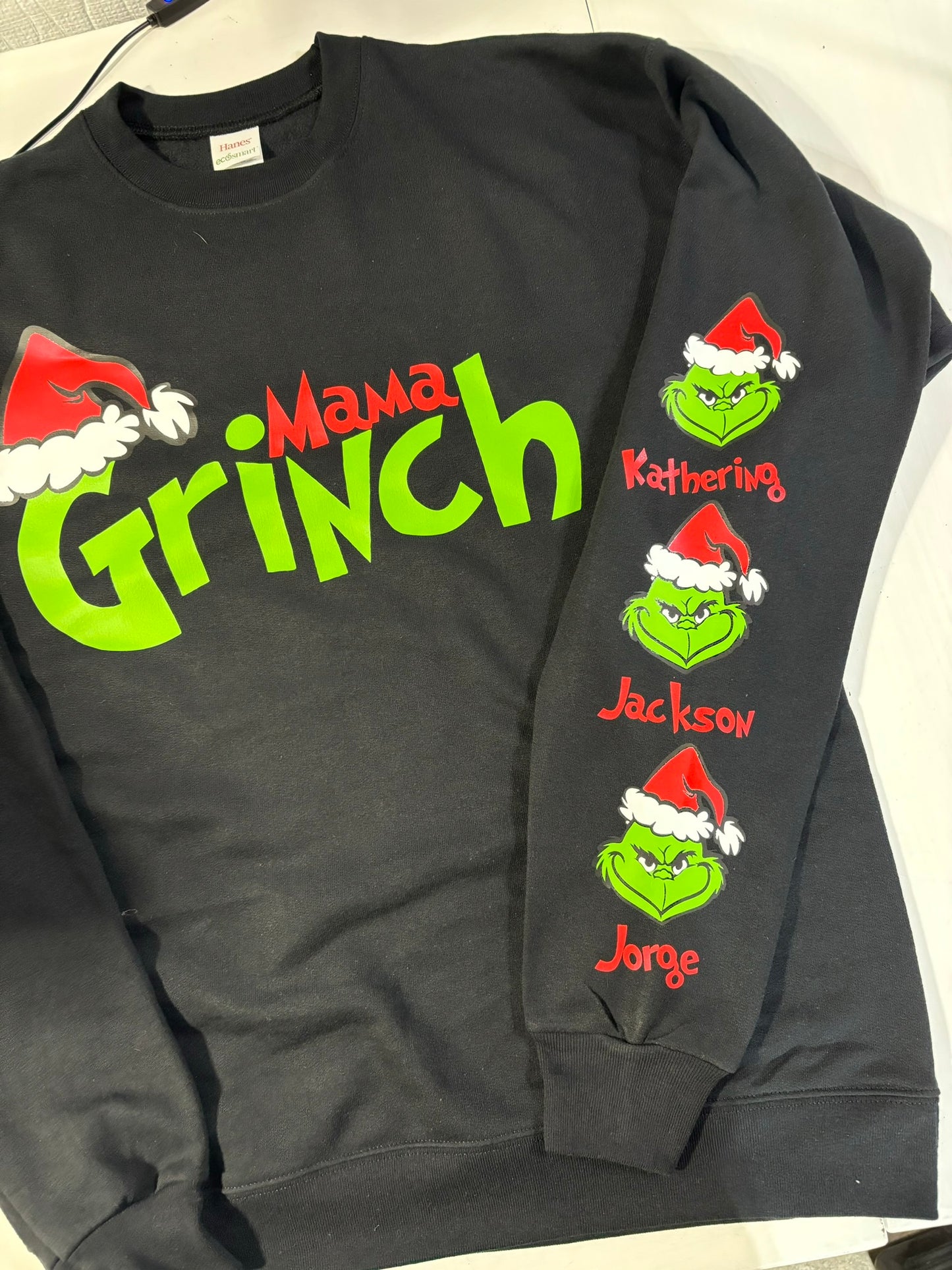 Mama Grinch PERSONALIZED Sweatshirt
