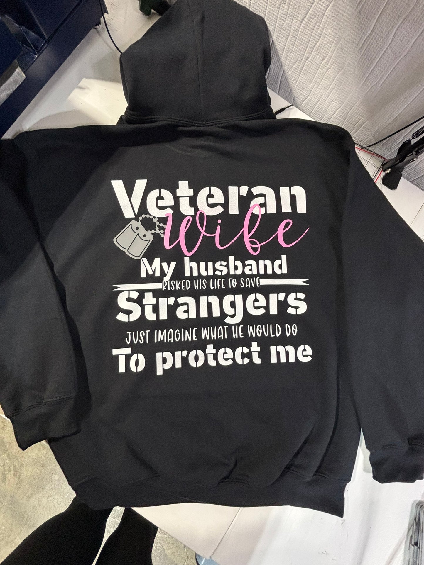 Veteran's Wife Hoodie