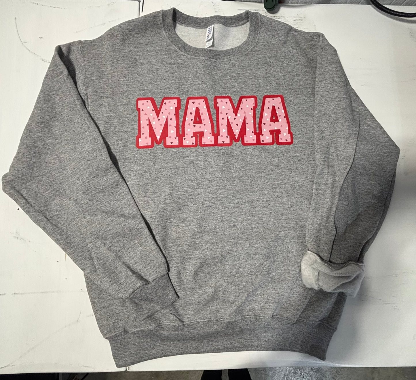 Valentine’s themed MAMA crewneck sweatshirt