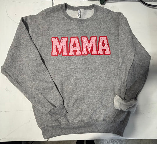 Valentine’s themed MAMA crewneck sweatshirt