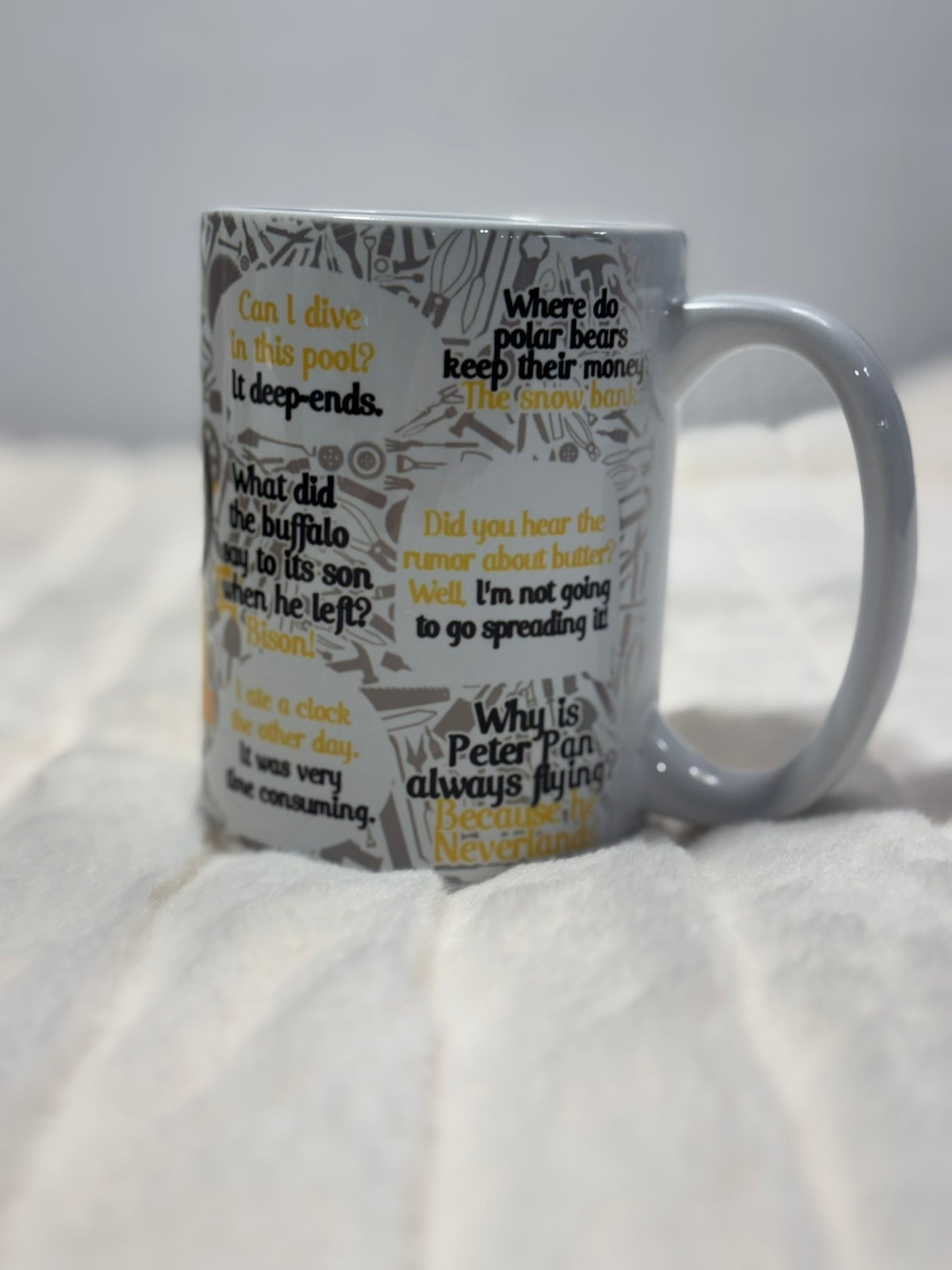 Dad Jokes coffee mug
