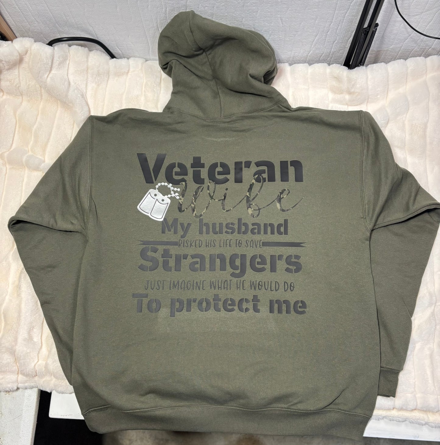Veteran's Wife Hoodie