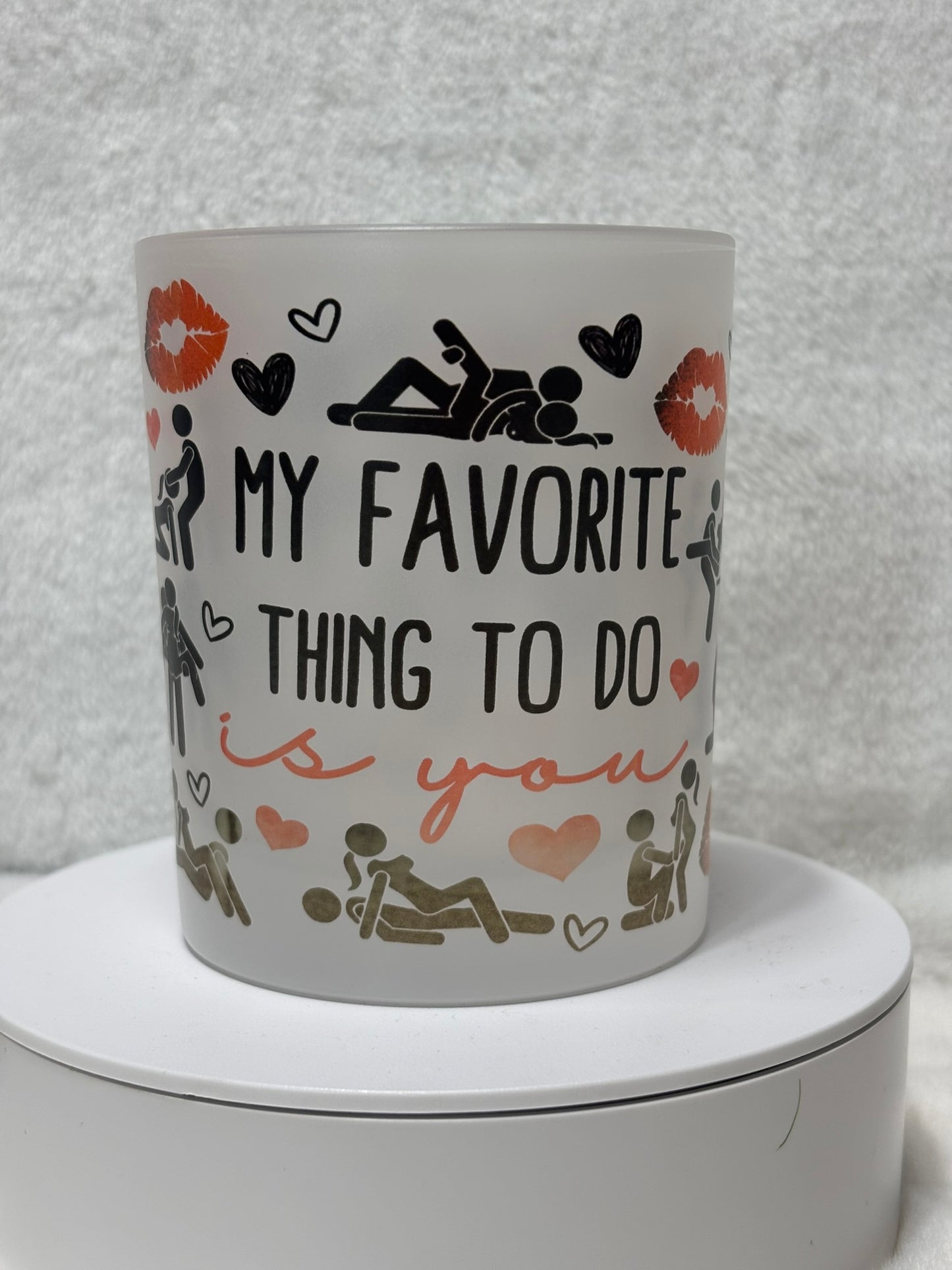 My favorite thing to do is you whiskey glass
