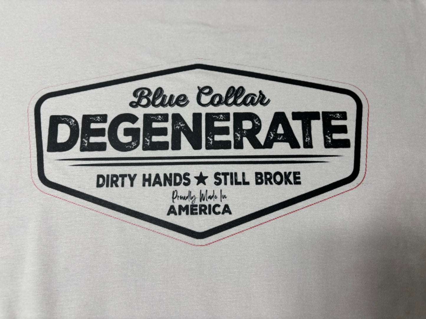 Blue Collar Degenerate T-Shirt