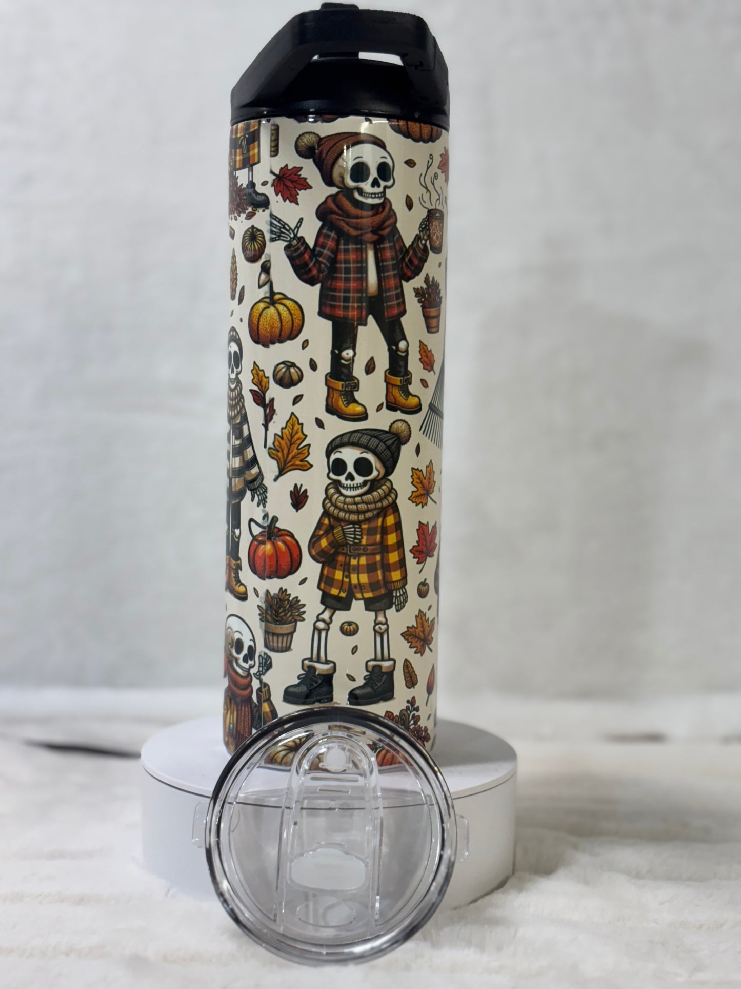 Fall Skeletons 20oz Duo Lid Tumbler