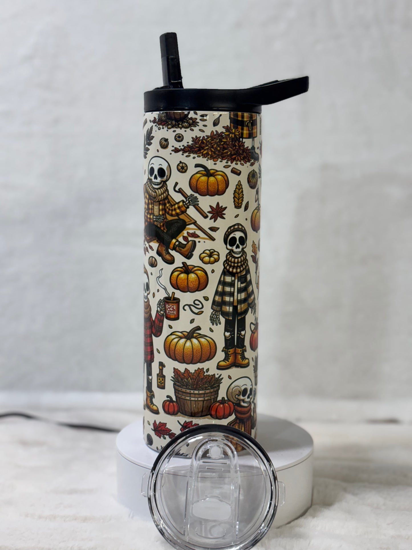 Fall Skeletons 20oz Duo Lid Tumbler