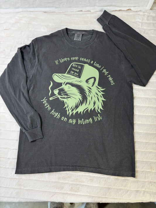 My Biting List Long Sleeve Shirt