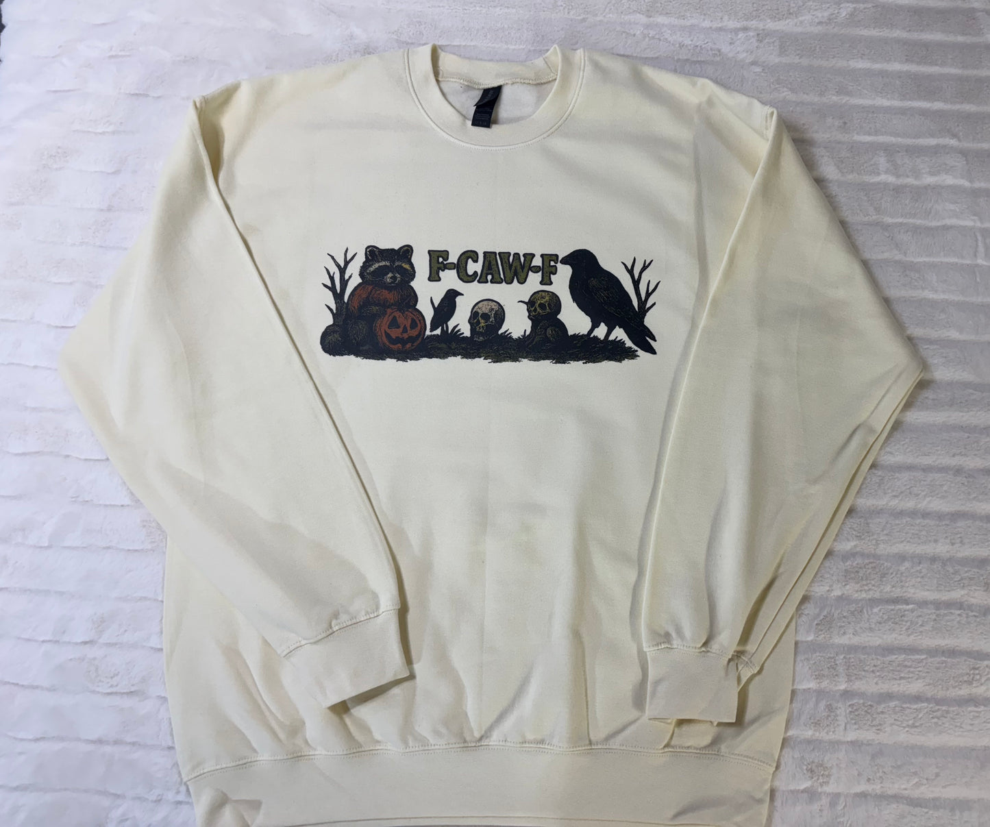 F-Caw-F Halloween Crewneck Sweatshirt