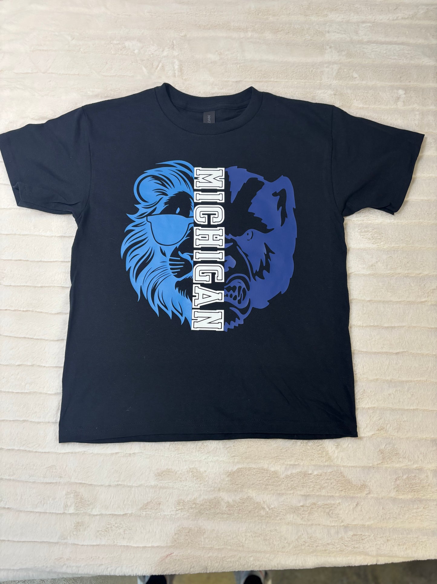 Youth Lions/Wolverines Split T-Shirt
