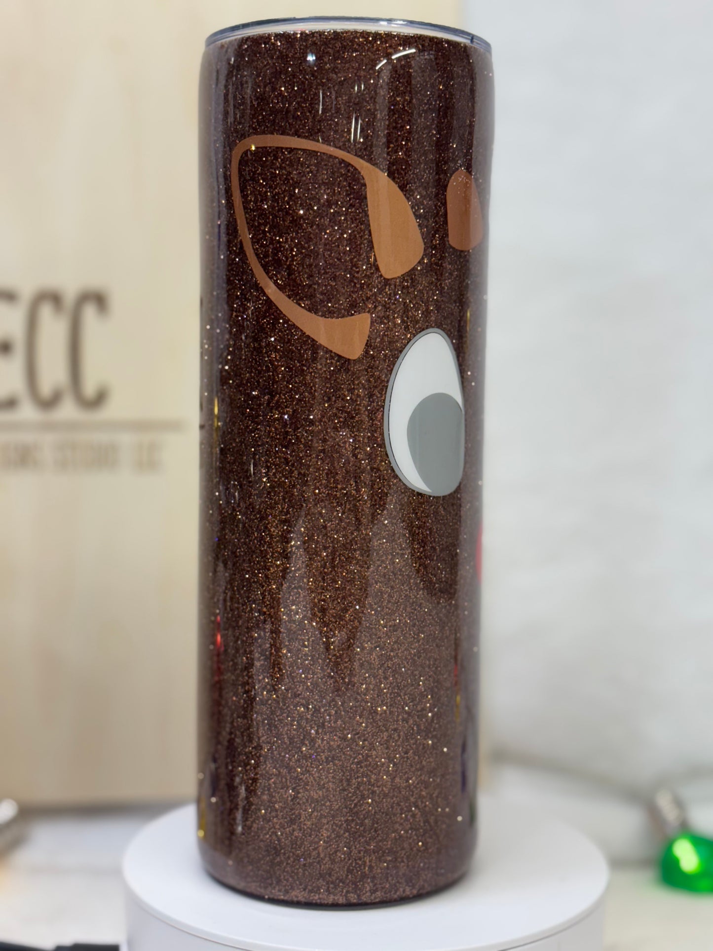 20 oz Christmas Reindeer Tumbler