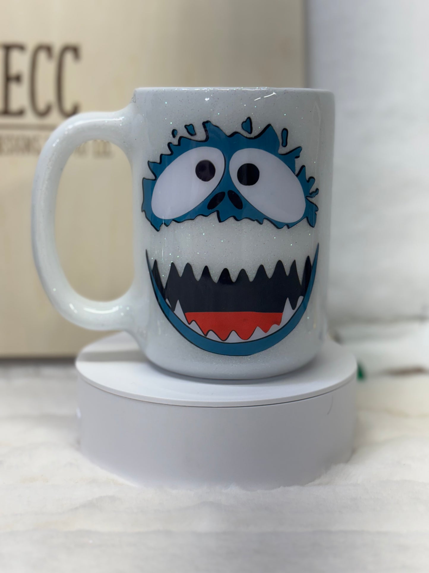 Abominable Snowman Ceramic Mug