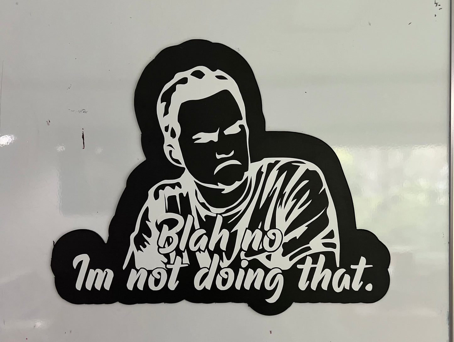Nick Miller- “Blah no, I’m not doing that” magnet