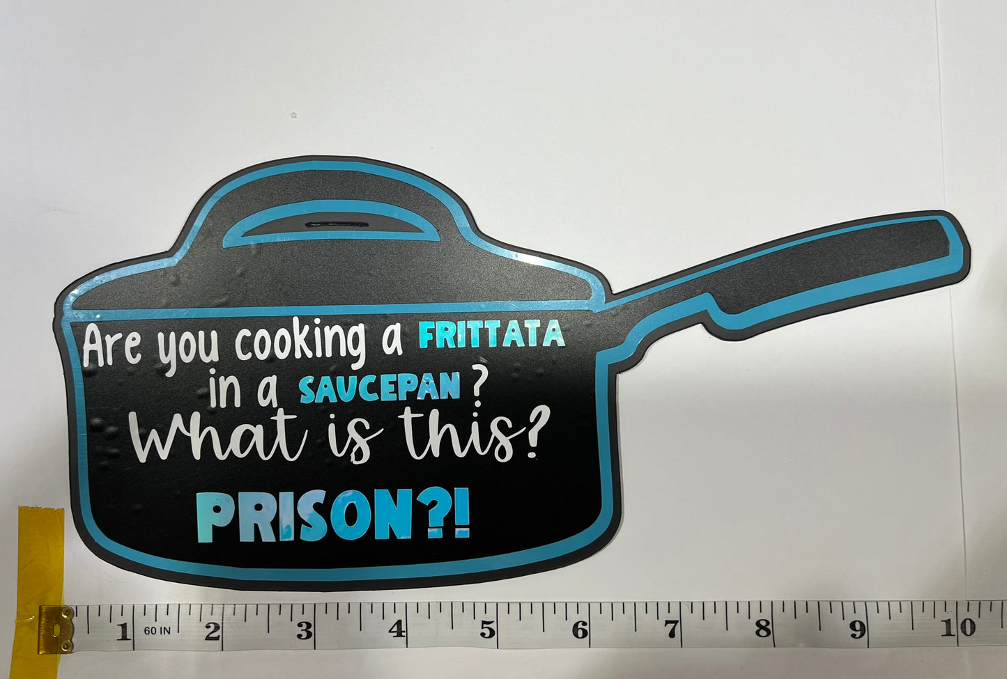 Are you cooking a frittata in a saucepan? Magnet