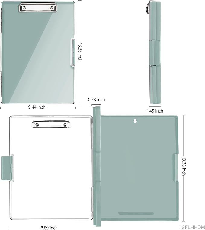 HP Wizard Owl Clipboard with Extra Storage Space