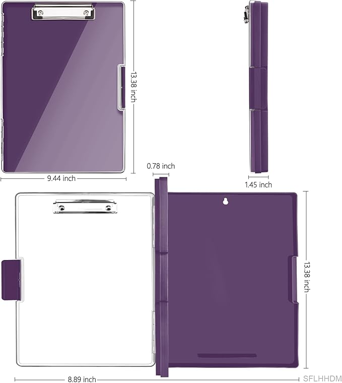 HP Wizard Owl Clipboard with Extra Storage Space