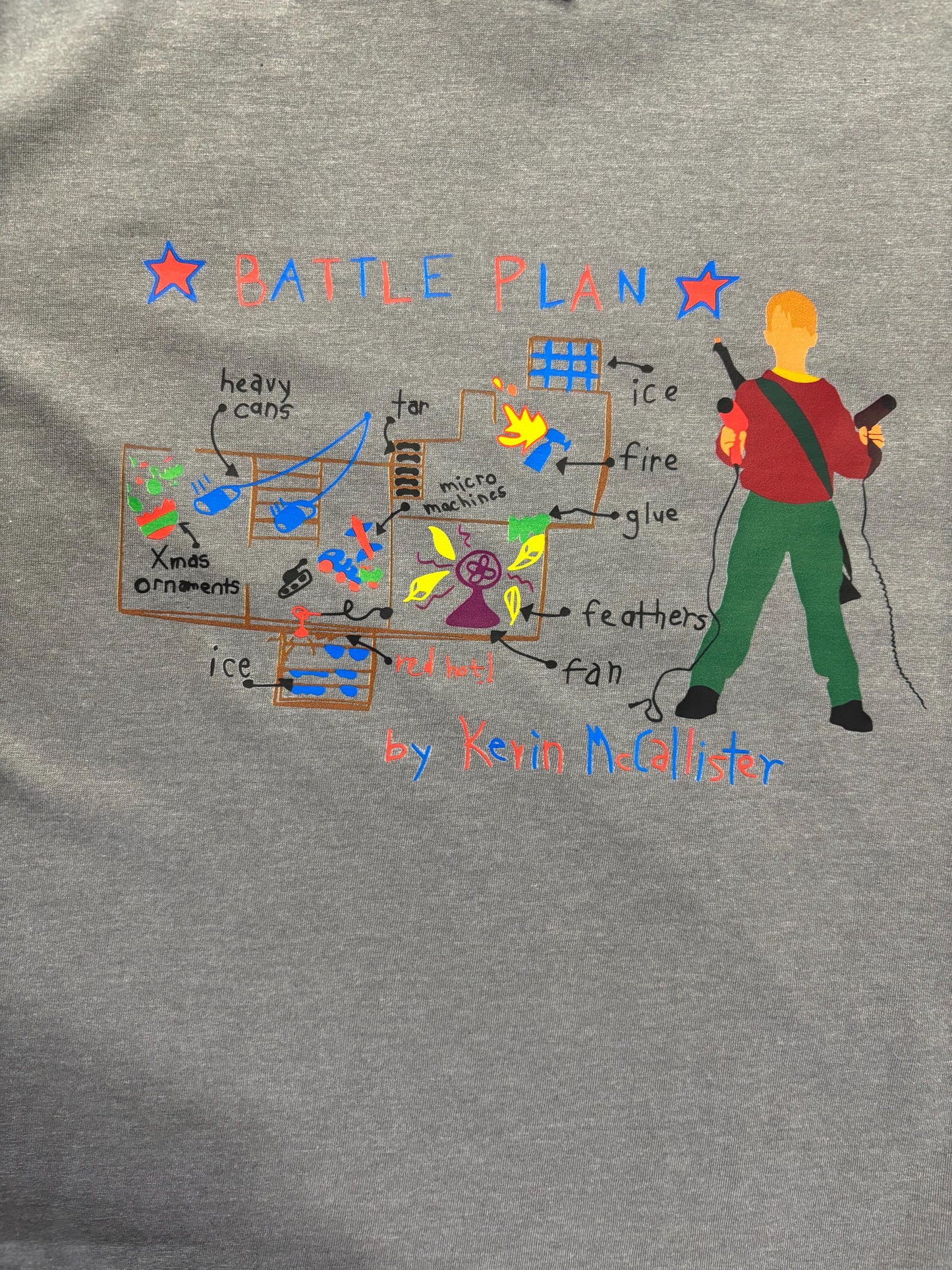 Kevin’s Battle Plan T-shirt