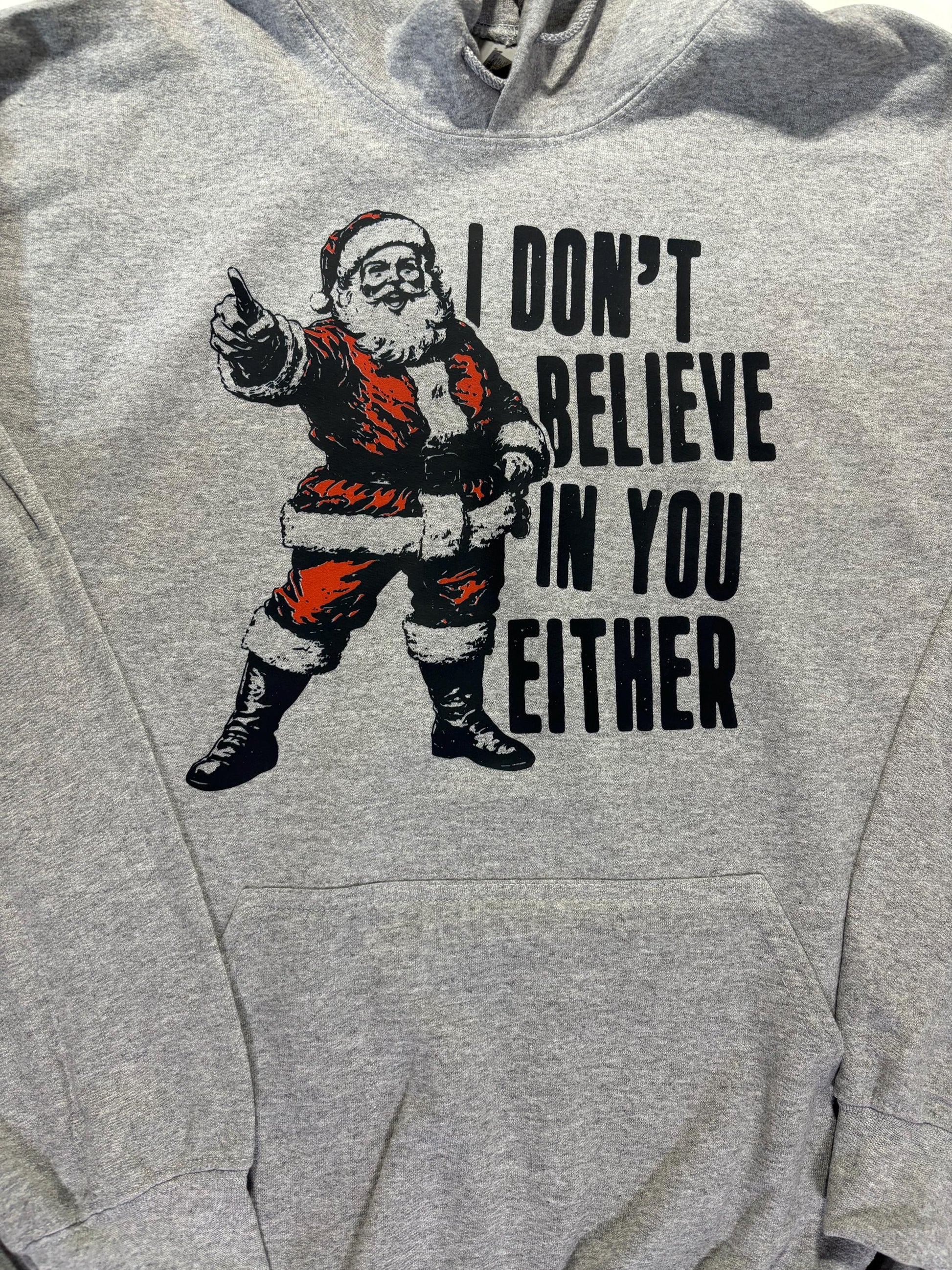I don’t believe in you either hoodie