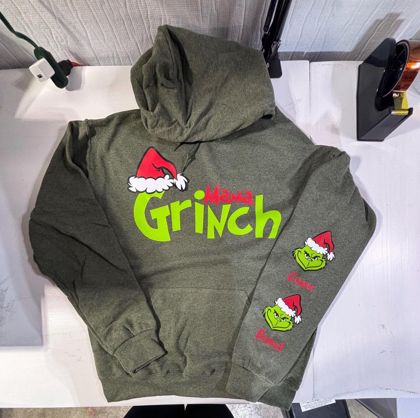 Mama Grinch PERSONALIZED hoodie