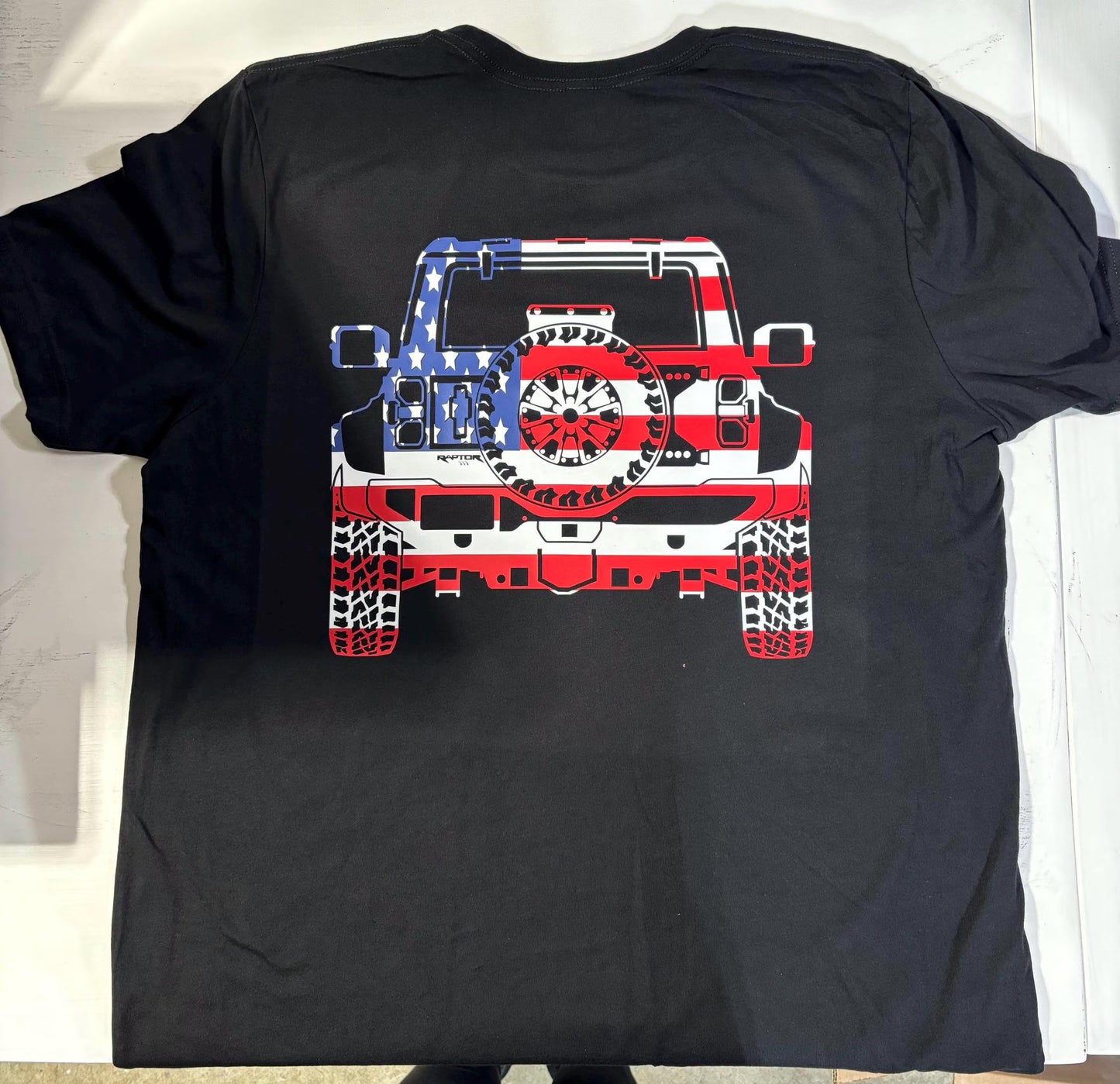American Flag Bronco T-Shirt