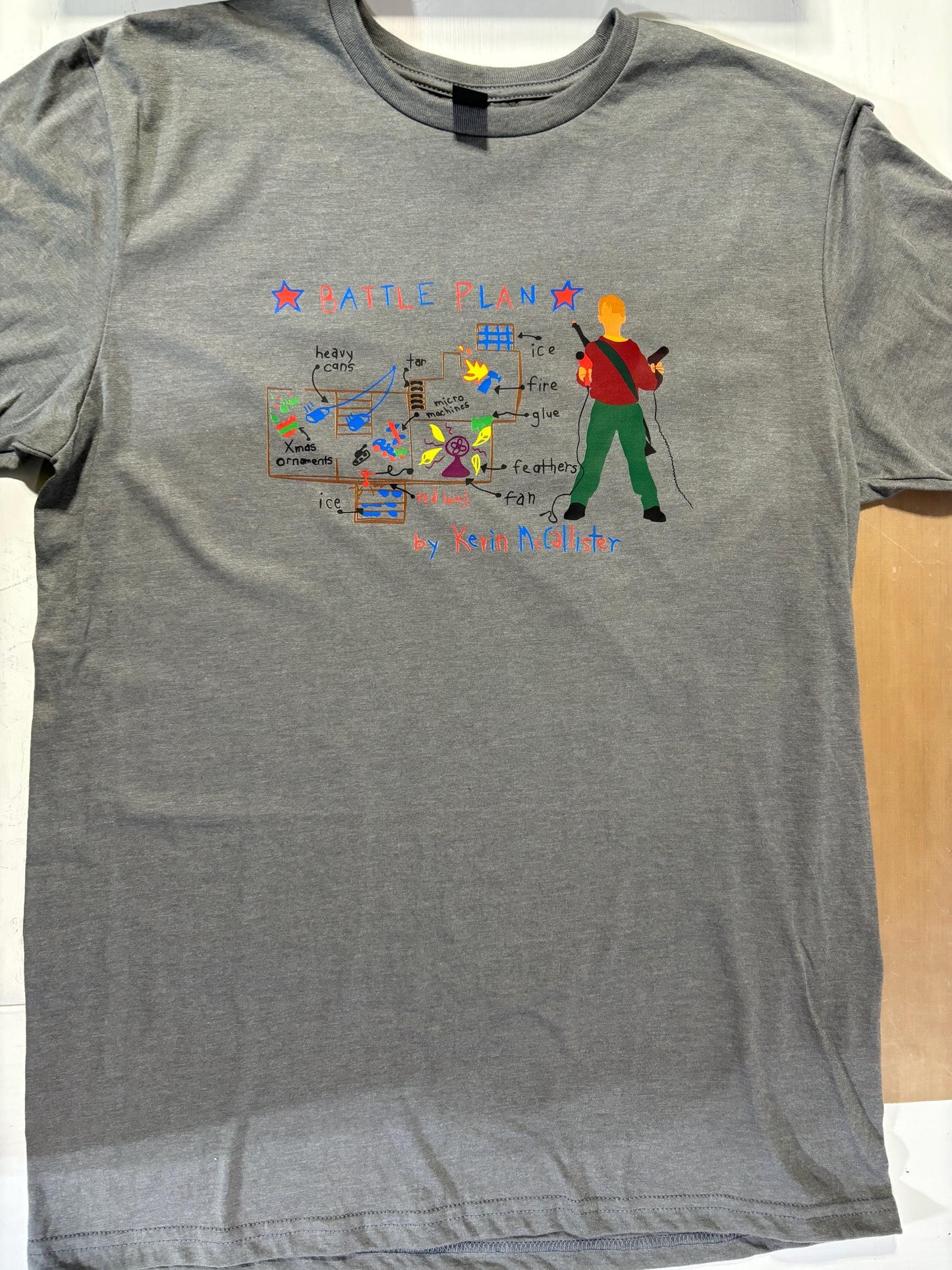 Kevin’s Battle Plan T-shirt
