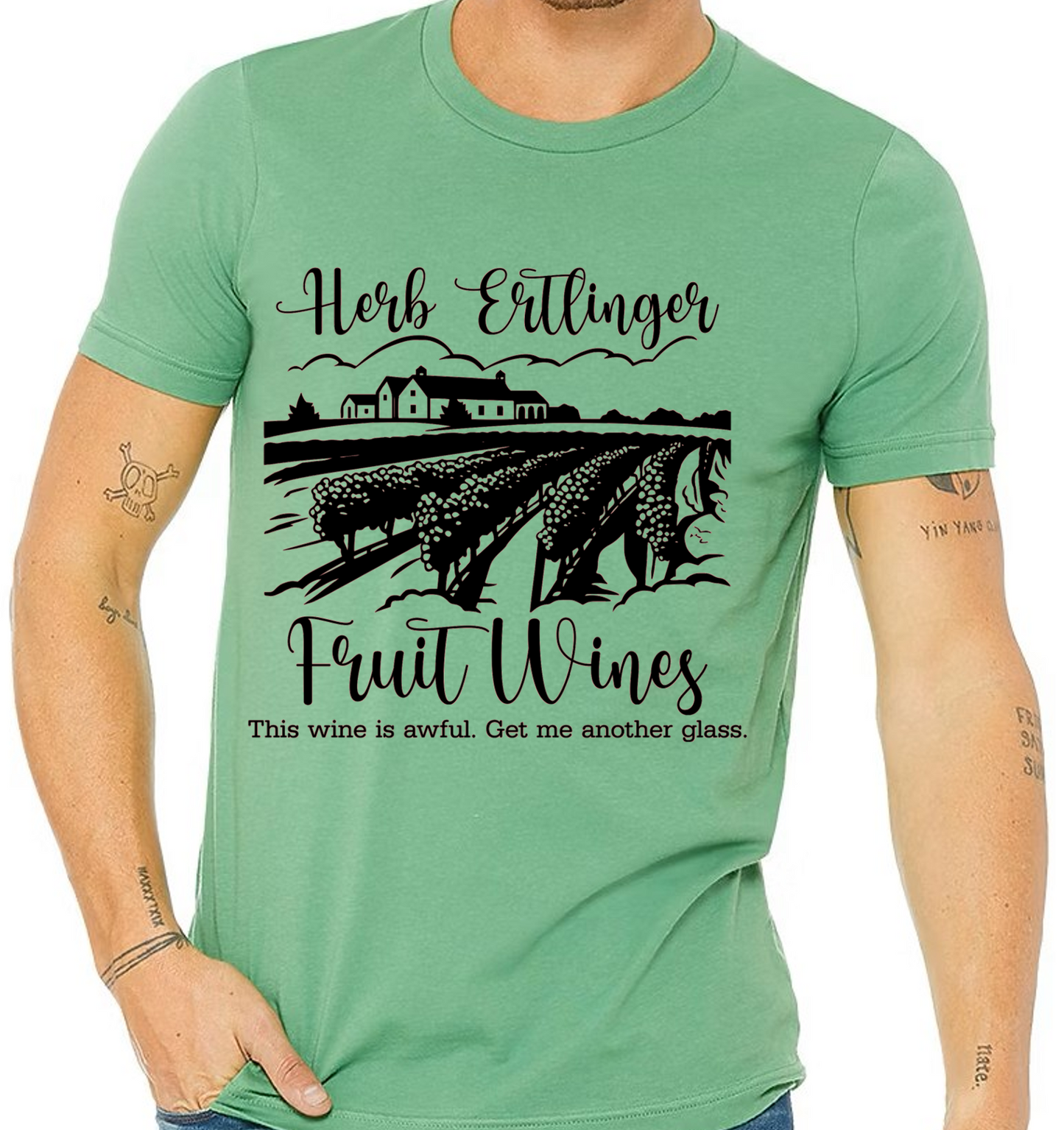 Herb Ertlinger This Wine is Awful T-Shirt