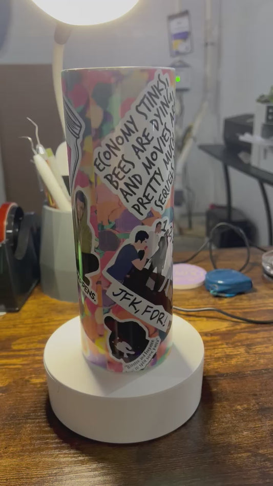 Holographic New Girl 20oz Tumbler
