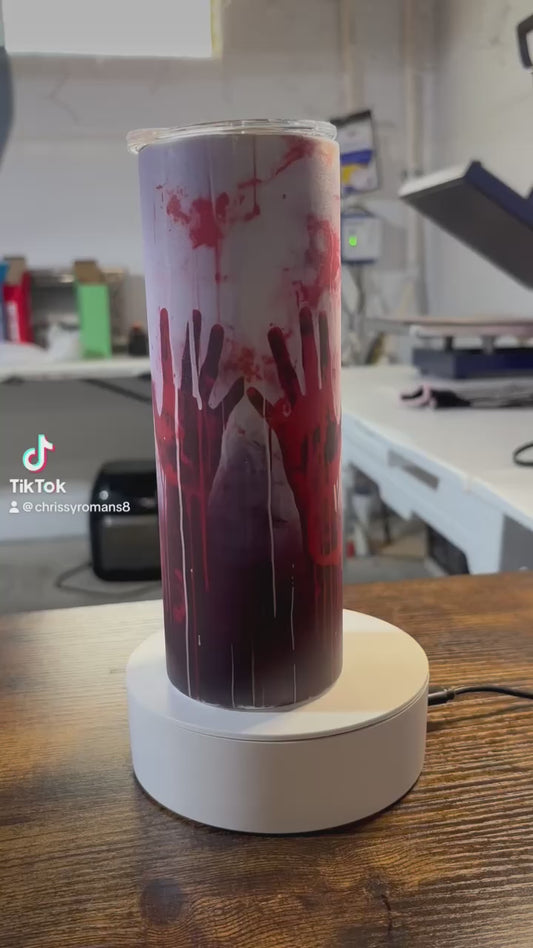 Zombie Hands Glow in the Dark 20 oz Tumbler