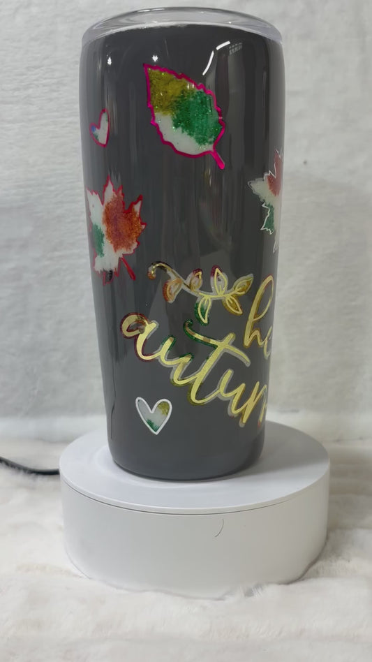 Hello Autumn 22oz Tumbler