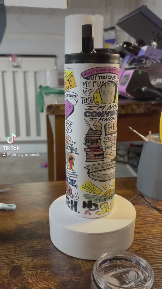 Nick Miller’s  best quotes  20oz Duo Lid Tumbler