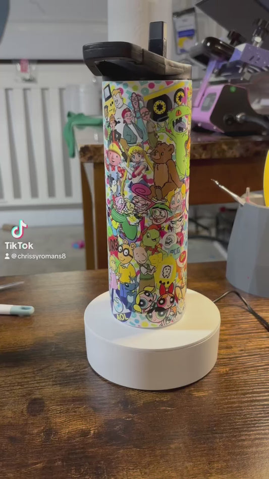I love the 90’s  20oz Duo Lid Tumbler