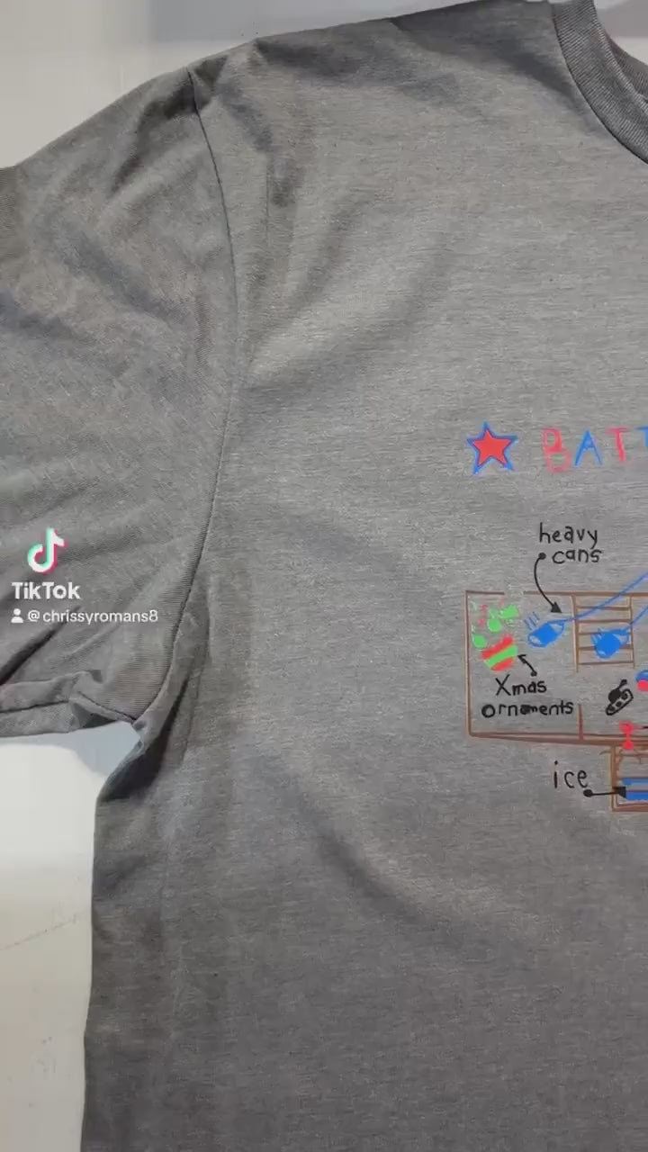 Kevin’s Battle Plan T-shirt