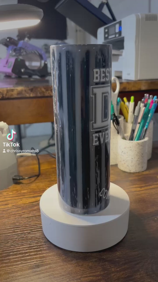 Best Dad Ever Fist Bump 20oz Duo Lid Tumbler *CUSTOMIZABLE*