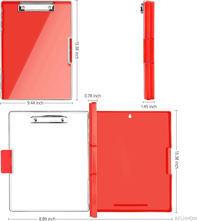 HP Wizard Owl Clipboard with Extra Storage Space